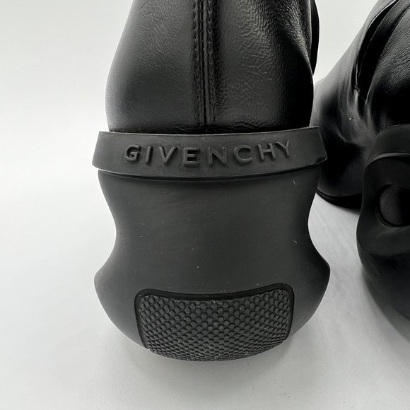 Givenchy G Clog Black Leather Ankle Boots - Size 36, Retail $1,295 - Picture 9 of 16